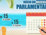 Informativo: Início do recesso parlamentar de dezembro