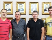 José Arlindo Sehn e vice-prefeito de Serranópolis visitam Poder Legislativo